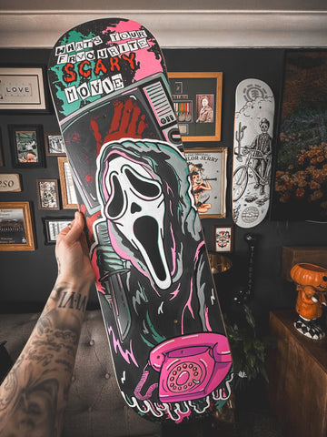 What’s your favourite scary movie skateboard
