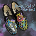 Lord of the dead slip on vans