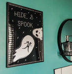 Hide & Spook Print